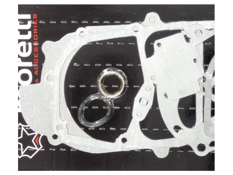 Engine gaskets set for scooter 80cc, length of engine cover: 400mm