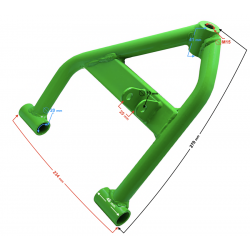 Front lower left control arm, green for ATV125-9 and ATV125-X