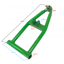 Lower control arm ATV Rocky 125