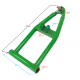 Lower control arm ATV Rocky 125