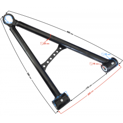 Front right bottom swing arm HISUN Tactic 550