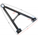 Front right bottom swing arm HISUN Tactic 550