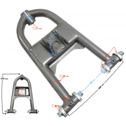 Front lower wishbone Discover 200