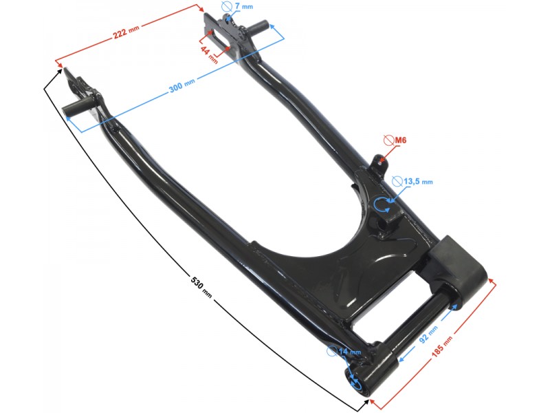 Rear swingarm for Volcano 50