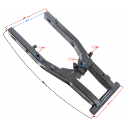 Rear swingarm Street-R 125