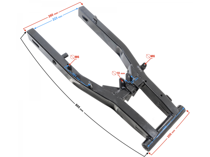 Rear swingarm Street-R 125