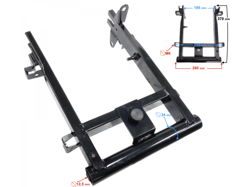 Rear swingarm YADEA T2