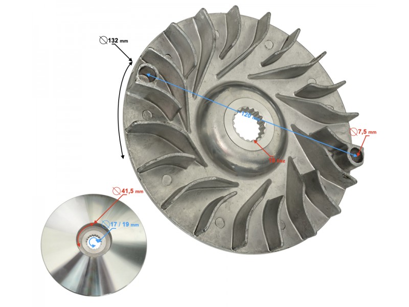 Fan cover YP250
