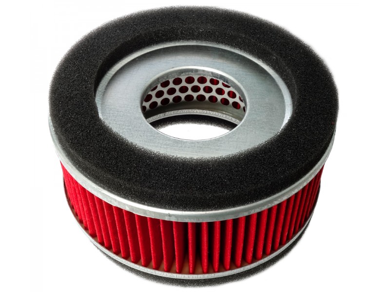 Air filter paper cartridge for ATV - round
