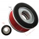 Air filter paper cartridge for ATV - round