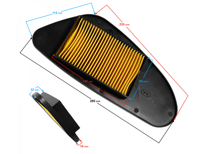 Air filter refill Scalpel 50 2