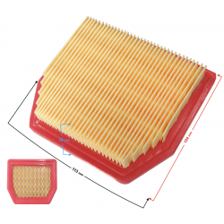 (WHOLESALE) Air Filter Cartridge VOGE 125R (180100158-0001)
