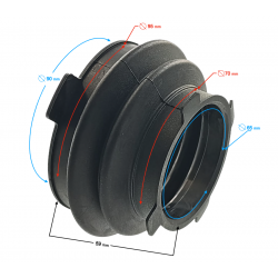 Rubber shaft cover Braver 300