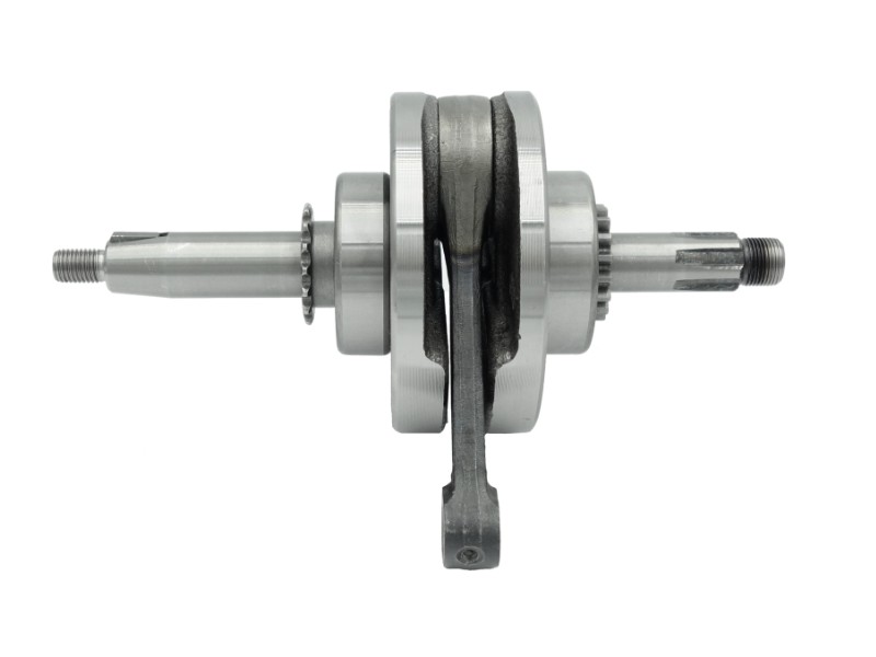 Crankshaft for horizontal BTS 125 engine