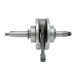 Crankshaft for horizontal BTS 125 engine