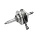 Crankshaft for horizontal Moretti 125 engine