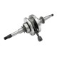 Crankshaft for 50cc 4T scooter (22 teeth for oil pump)