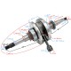 Crankshaft for 50cc 4T scooter (22 teeth for oil pump)