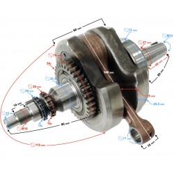 Crankshaft VOGE Crankshaft VOGE