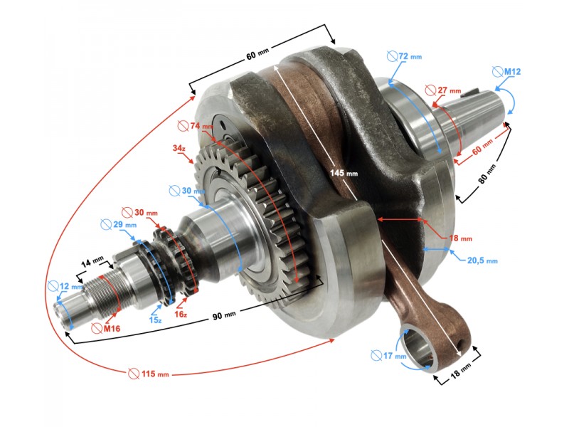 Crankshaft VOGE