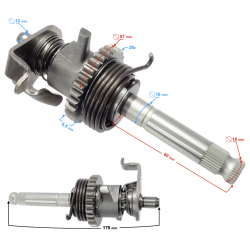 NXT300 Foot Starter Shaft
