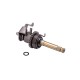 Kick starter shaft for motorcycle with Moretti engine