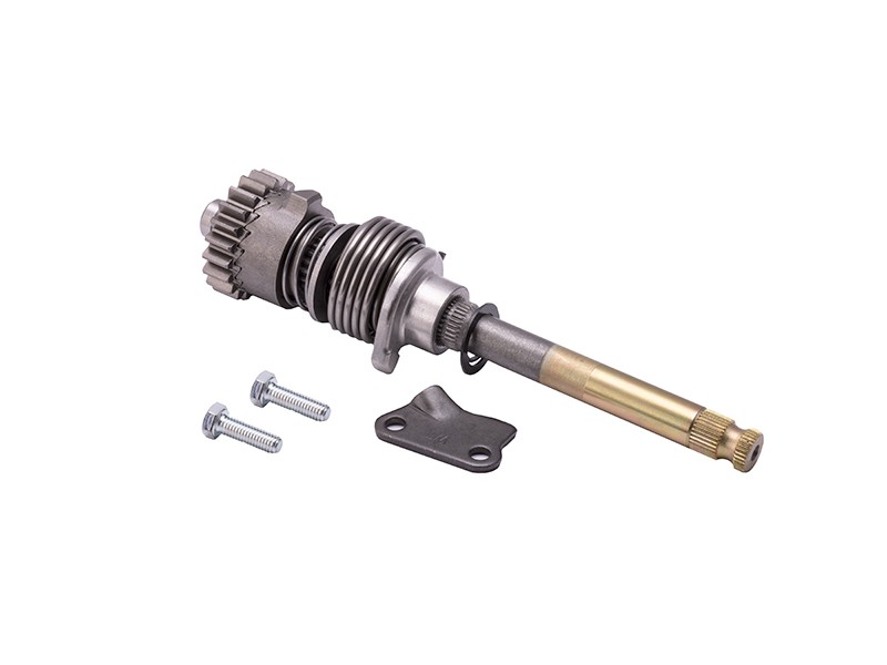 Kick starter shaft for 110cc Moretti moped