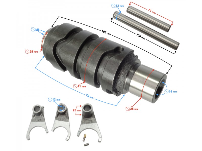 Gear selector VOGE Gear selector VOGE