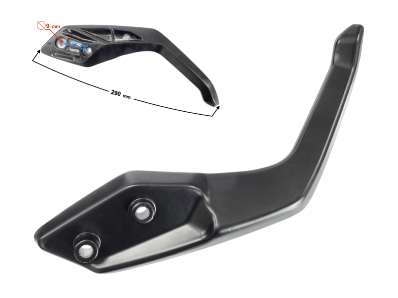 Left rear passenger bracket Naked 50