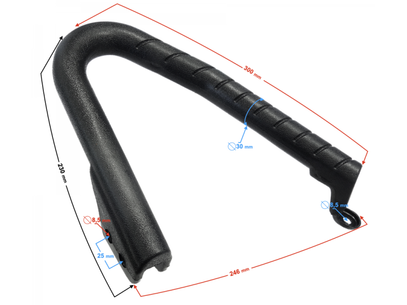 Right passenger grab handle HISUN Tactic 550