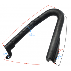 Left passenger grab handle HISUN Tactic 550