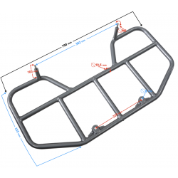 FRont bracket for ATV Mikilon