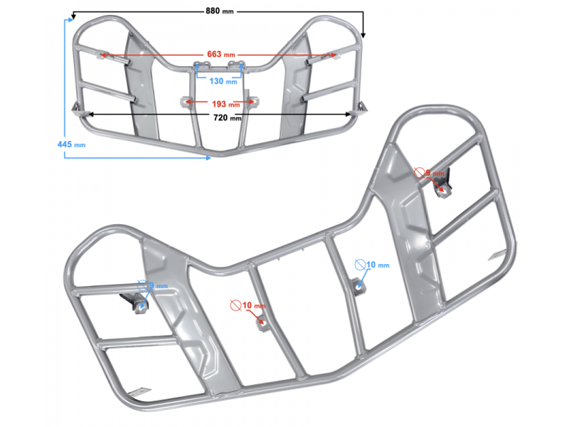 Rear Bracket Discover 200
