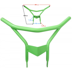 Pentora Front Bumper Bracket Green Pentora Front Bumper Bracket Green