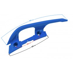 Bracket - right passenger handle , blue, for B-Max scooter