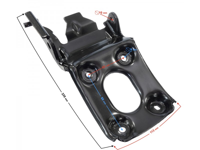 Seatpost bracket for B-Max scooter