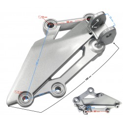 Front footrest bracket right BLADE R