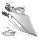 Front footrest bracket left BLADE R