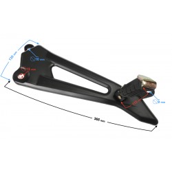 Rear right footrest bracket for Travel 125