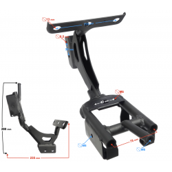 Windshield bracket VOGE 300 DS Windshield bracket VOGE 300 DS