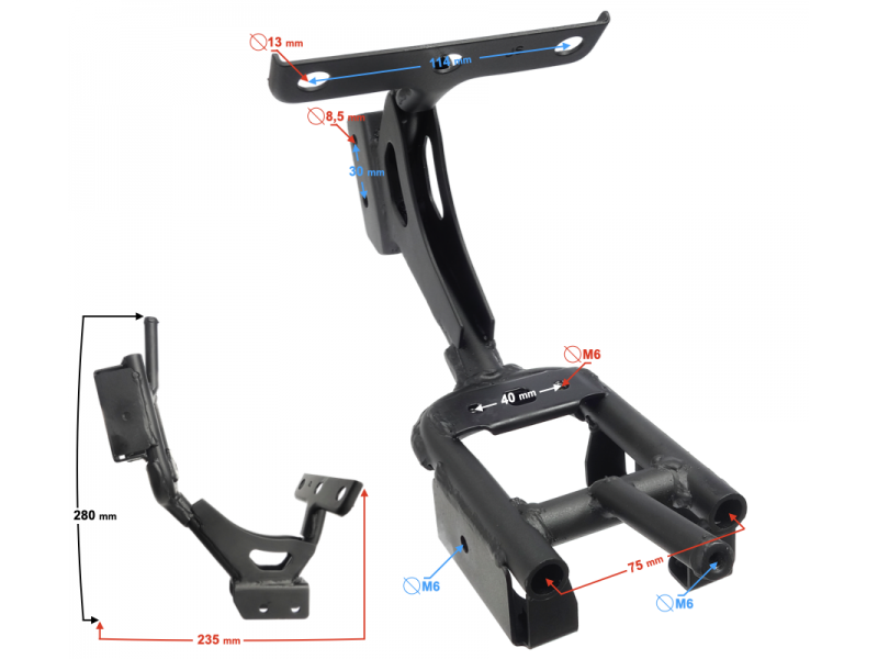 Windshield bracket VOGE 300 DS