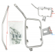 Side case bracket VOGE 650DS