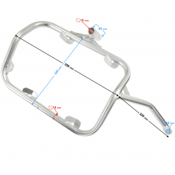 Side case bracket right VOGE 525DSX