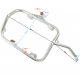 Side case bracket right VOGE 525DSX