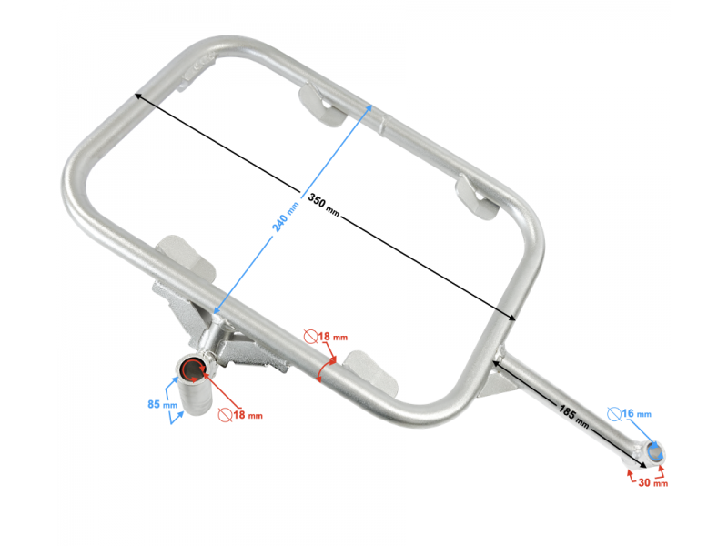 Side case bracket left VOGE 525DSX