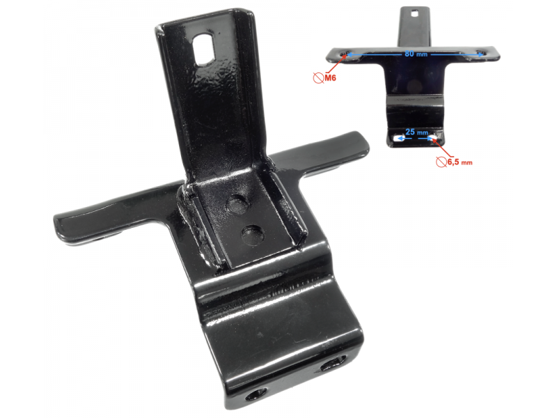 Glass bracket front E8S