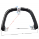 Rear backrest YADEA T2 Rear backrest YADEA T2