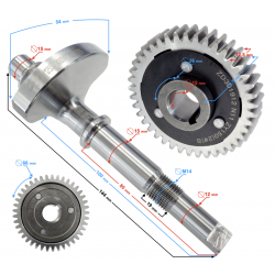 Balancing shaft Blade R / Stratos 125