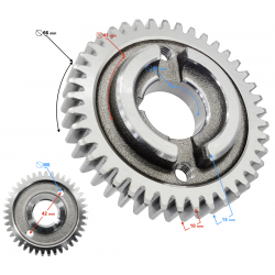 Balancing shaft cogs Blade R / Stratos 125