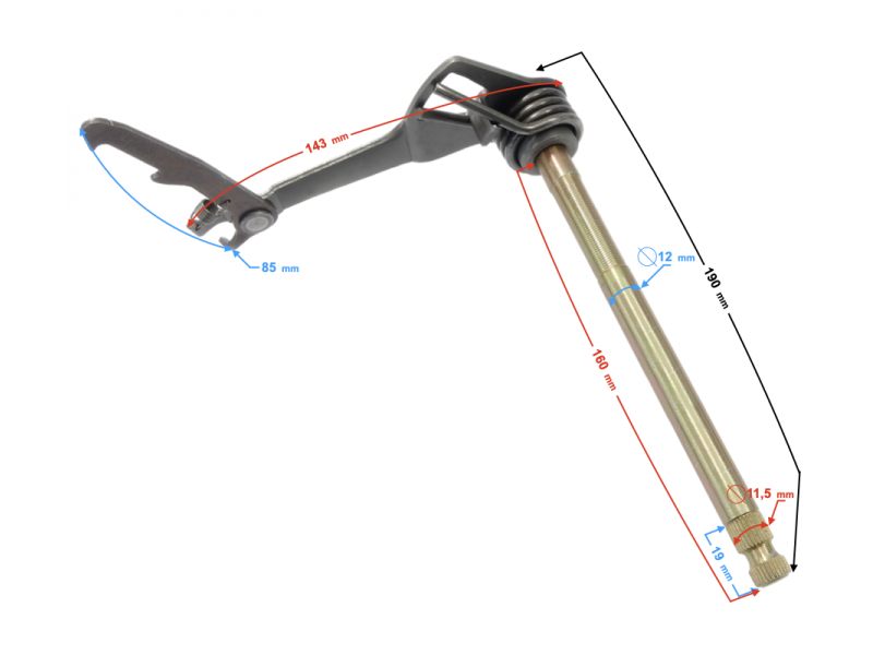 NXT125 Gear Shift Shaft